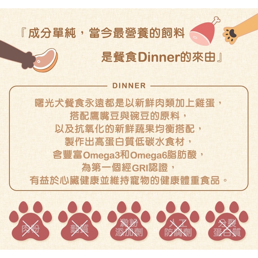 沛茲寵物【曙光 Spring 犬用經典無穀寵物餐 300g】天然糧 無穀 美國 狗飼料 狗 飼料-細節圖5