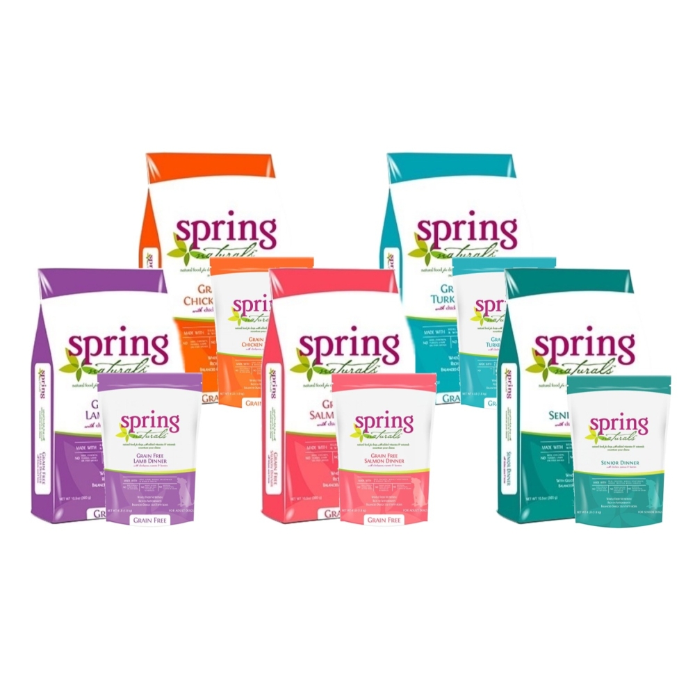 沛茲寵物【曙光 Spring 犬用經典無穀寵物餐 4lb 12lb 24lb】天然糧 無穀 美國 狗飼料 狗 飼料-細節圖2