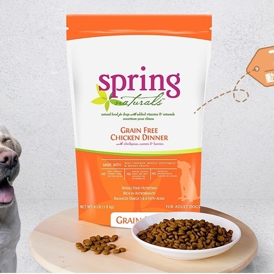 沛茲寵物【曙光 Spring 犬用無穀寵物餐】天然糧 無穀 美國 狗飼料 狗 飼料 4lb 12lb 24lb-細節圖2