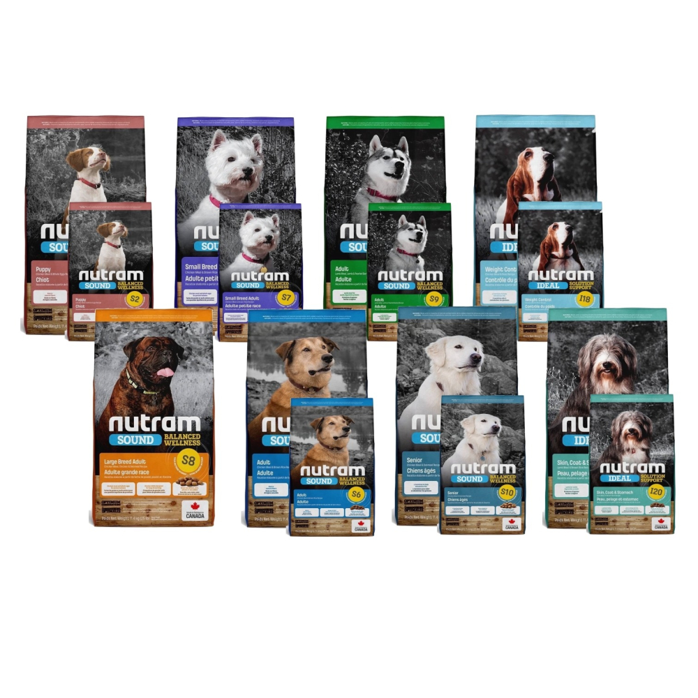 沛茲寵物【紐頓 Nutram 犬用專業飼料】S6 I20 加拿大 狗飼料 狗 飼料 2kg 5.4kg 11.4kg-細節圖2