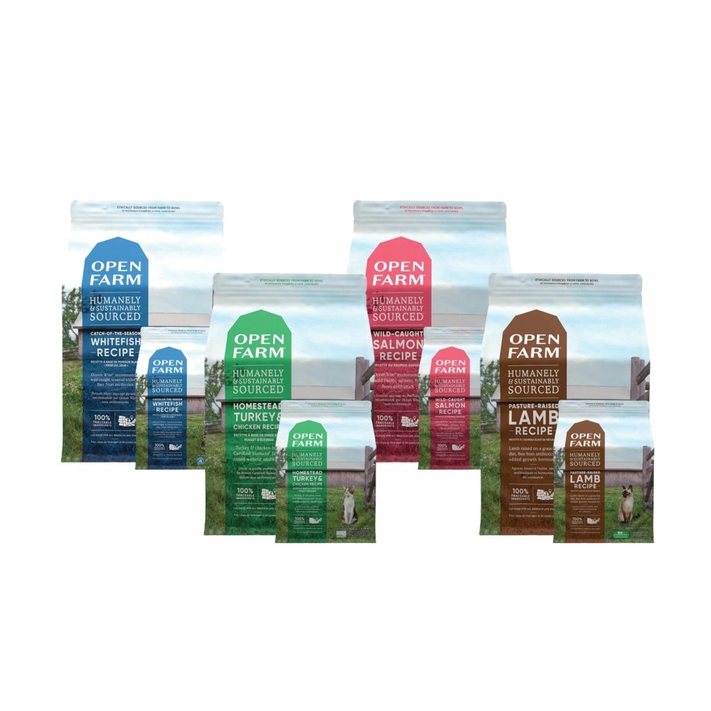 沛茲寵物【開放農場 Open Farm 無穀貓飼料】無穀 產銷履歷 低碳水 美國 貓飼料 貓 飼料 2lb 4lb-細節圖2