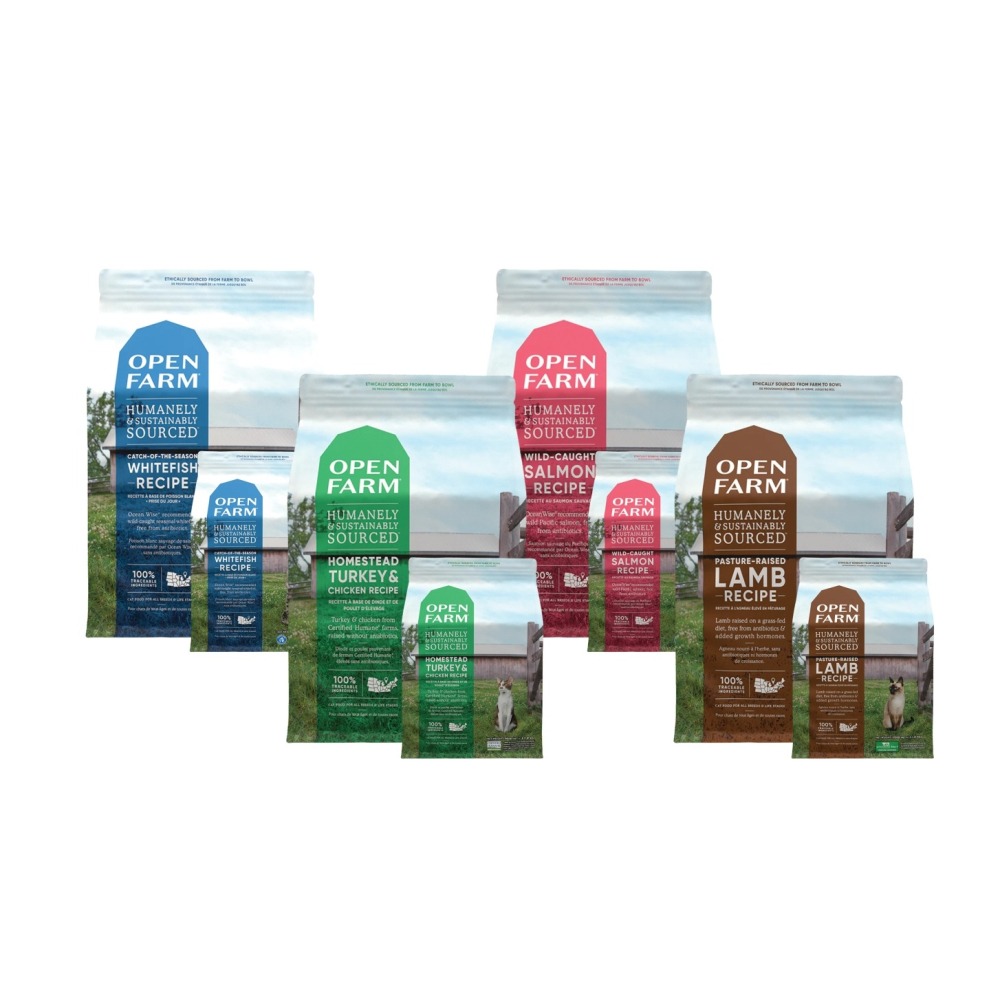 沛茲寵物【開放農場 Open Farm 無穀貓飼料】無穀 產銷履歷 低碳水 美國 貓飼料 貓 飼料 2lb 4lb-細節圖2