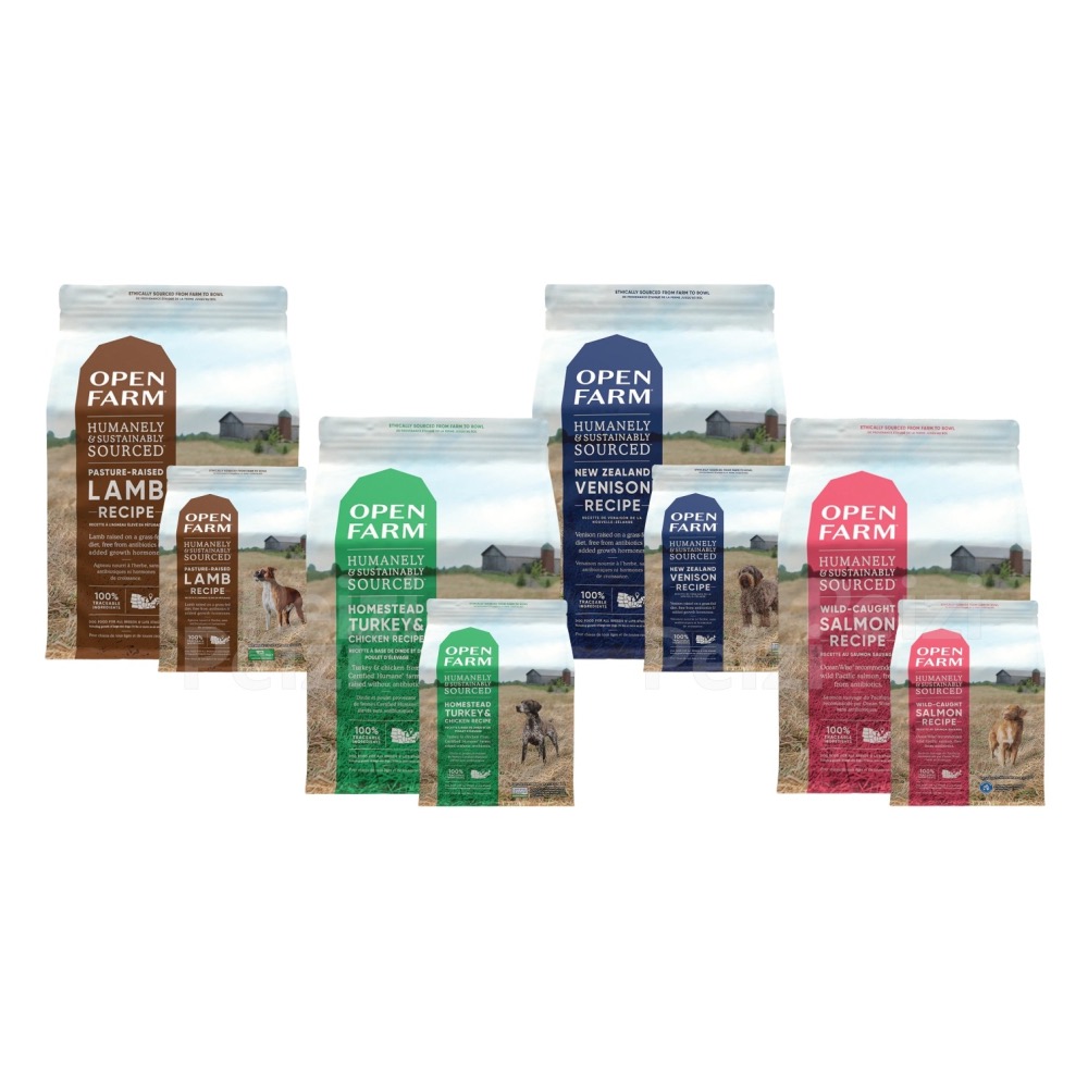 沛茲寵物【開放農場 Open Farm 犬用無穀天然寵糧】無穀 低碳水 美國 狗飼料 狗 飼料 4lb 11lb-細節圖2