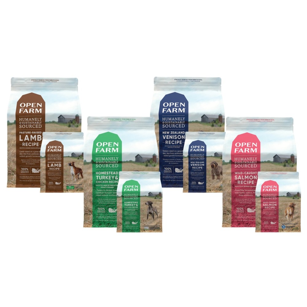 沛茲寵物【開放農場 Open Farm 犬用無穀天然寵糧 4lb 11lb】無穀 低碳水 美國 狗飼料 狗 飼料-細節圖2