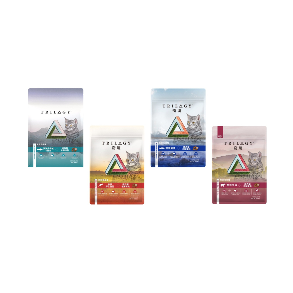 沛茲寵物【奇境 Trilogy 無穀凍乾貓飼料 300g】凍乾 無穀 澳洲 貓飼料 貓 飼料-細節圖2
