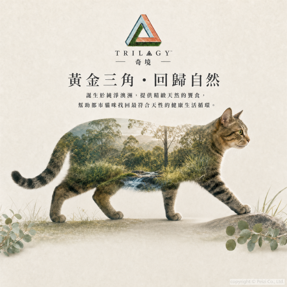 沛茲寵物【奇境 Trilogy 無穀凍乾貓飼料 300g】凍乾 無穀 澳洲 貓飼料 貓 飼料-細節圖3