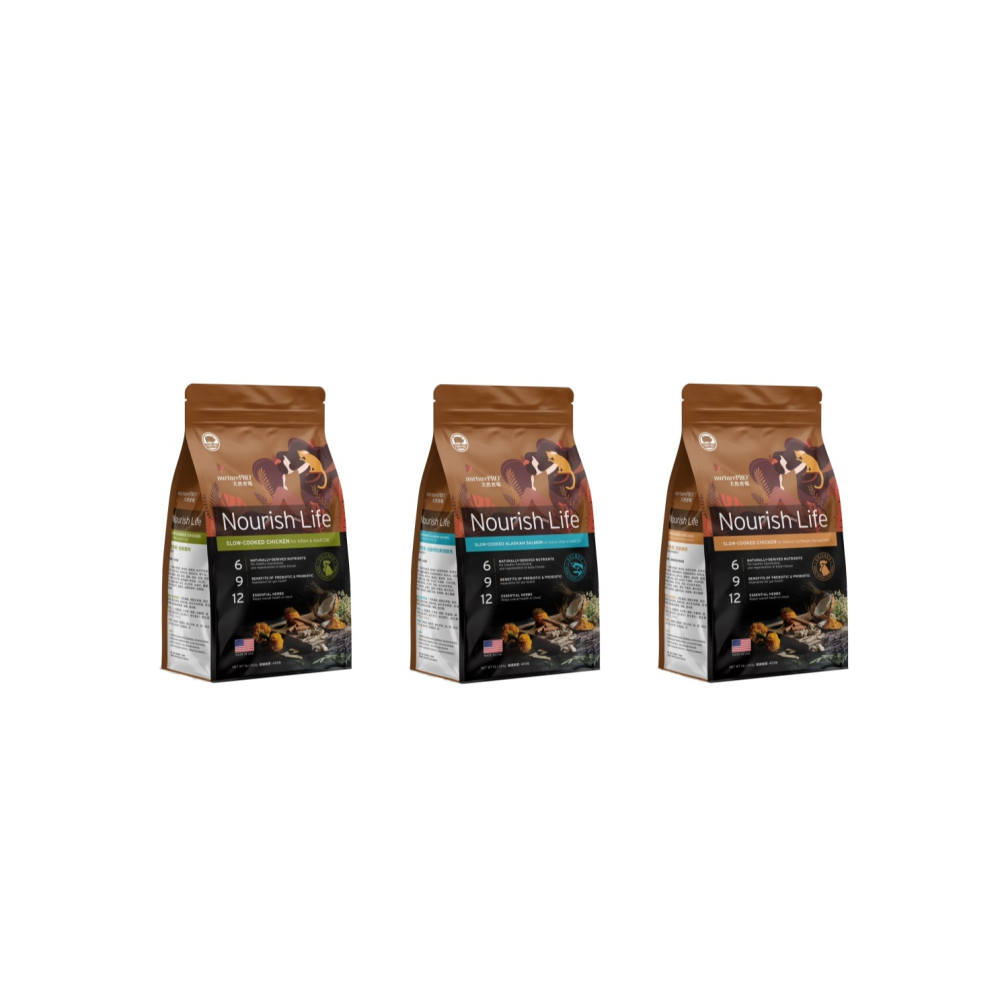沛茲寵物【天然密碼 Nurture Pro 貓用滋養天然糧 300g】益生菌 貓糧 美國 貓飼料 貓 飼料-細節圖2