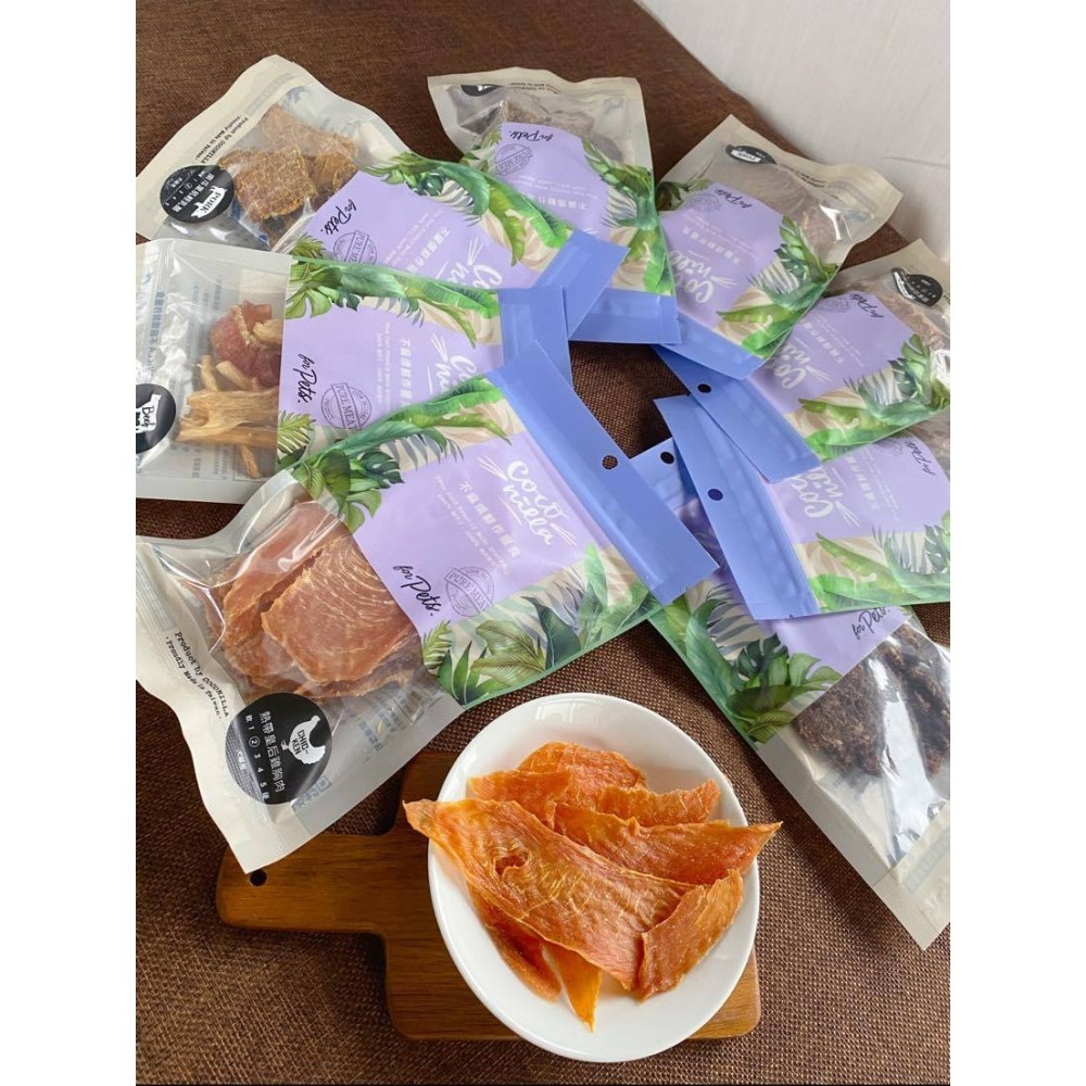 沛茲寵物【口口迷 COCONILLA 不麻煩鮮作寵食】天然 肉乾 肉片 產銷履歷 台灣 貓零食 狗零食 貓 狗 零食-細節圖3