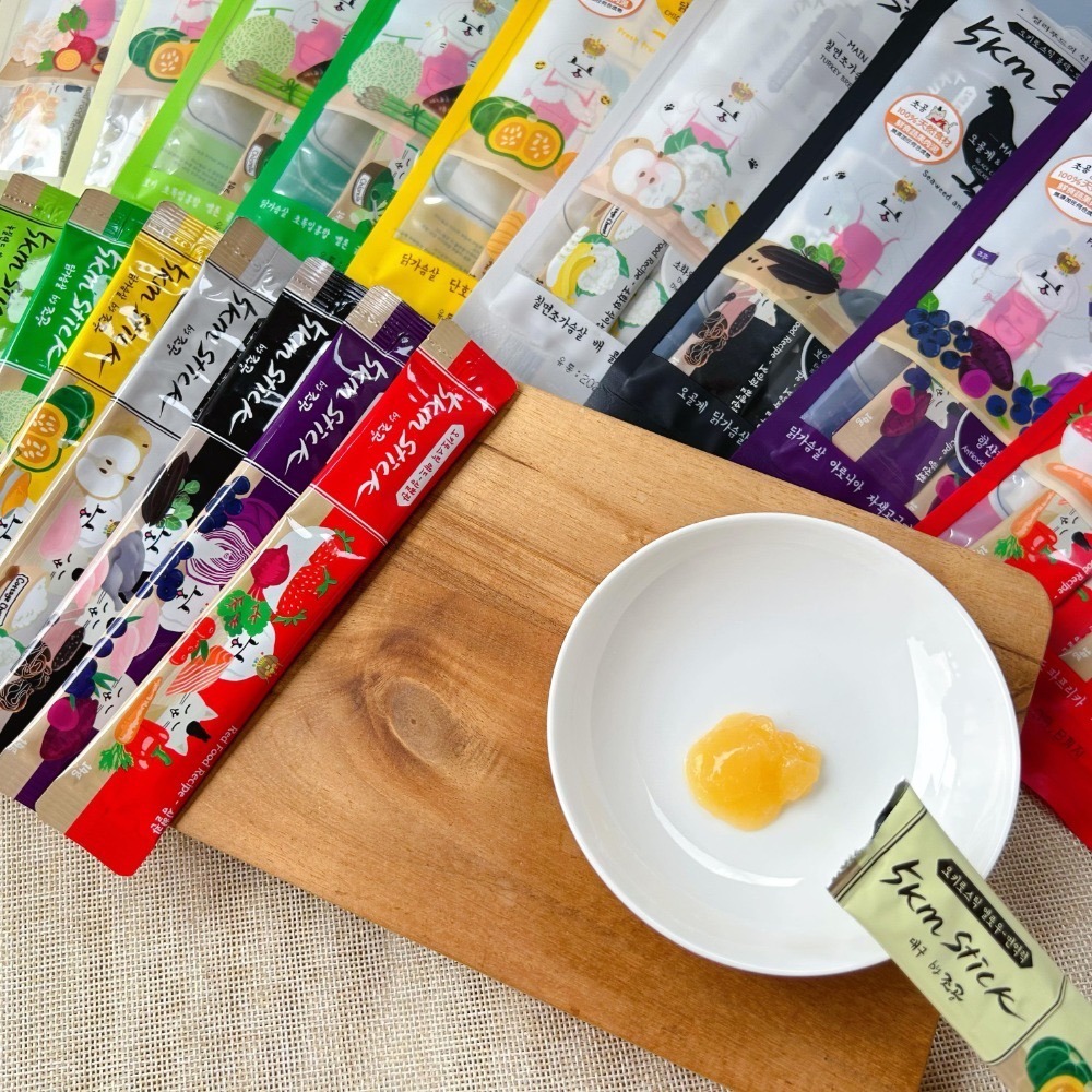 沛茲寵物【朝貢 조공 5km犬貓營養肉泥】無膠 蔬果 犬貓 肉泥 韓國 狗零食 貓零食 貓 狗 零食-細節圖3