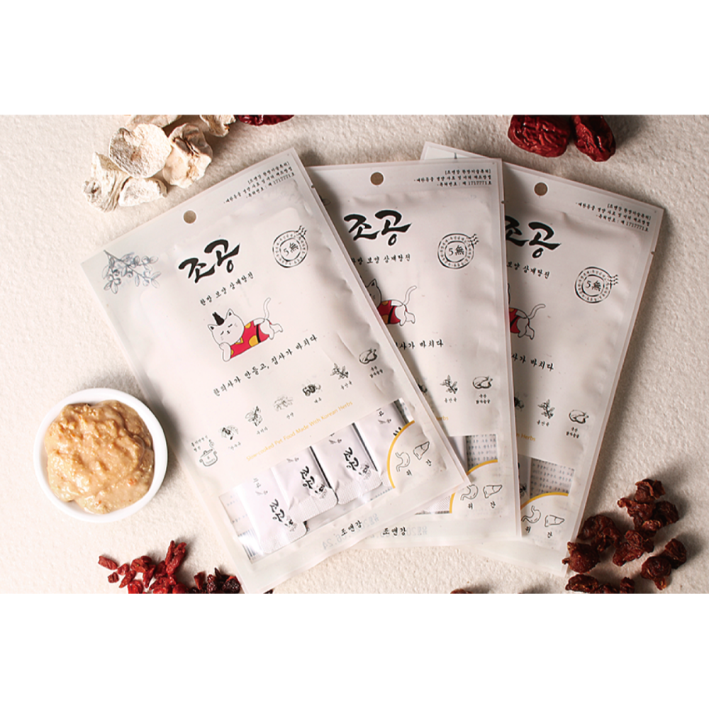 沛茲寵物【朝貢 조공 5km犬貓頂級肉泥】無膠 山羊奶 紅螃蟹 肉泥 韓國 狗零食 貓零食 狗 貓 零食-細節圖6