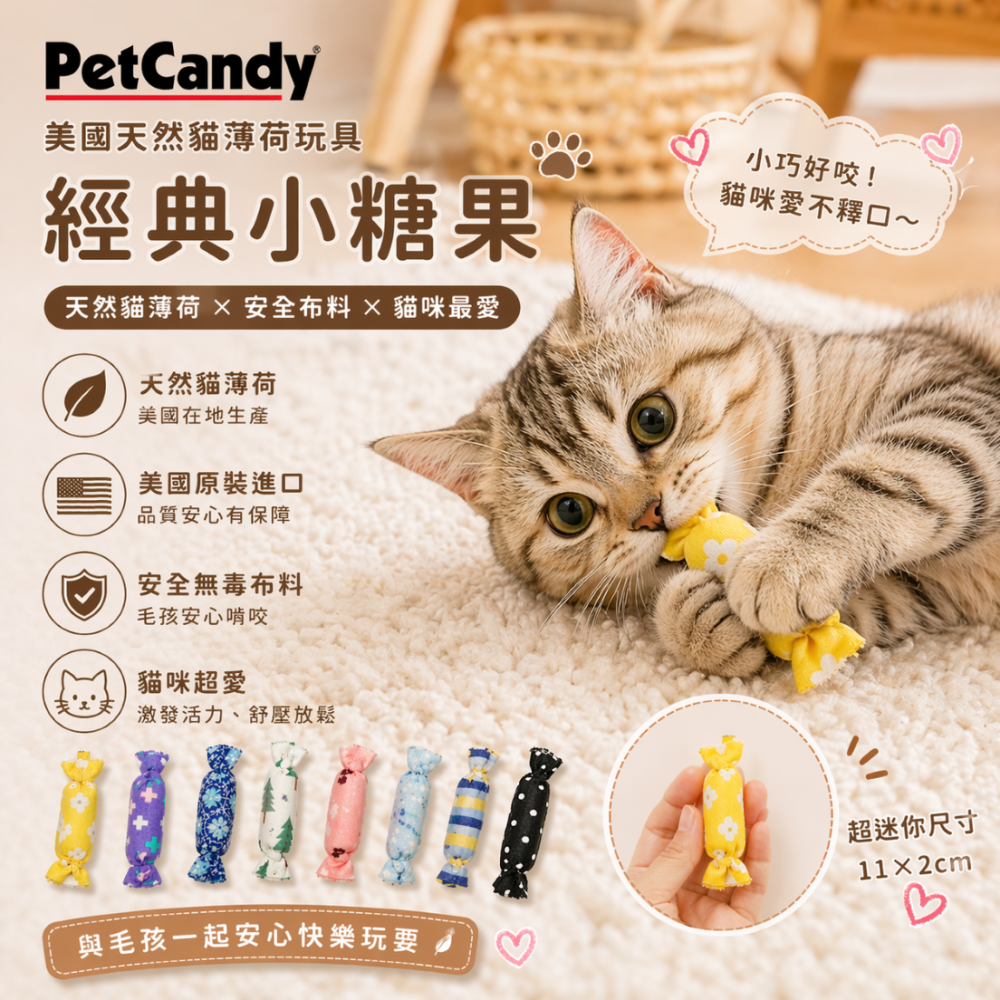 沛茲寵物【PetCandy 貓草小糖果】Pet Candy 貓草玩具 美國 貓草 貓玩具 貓 玩具-細節圖3