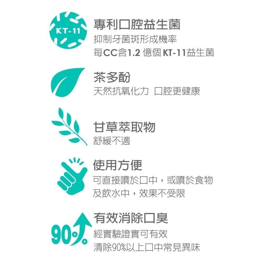 沛茲寵物【贏 In Plus 好好益菌潔牙噴噴】INPlus 潔牙噴劑 牙齒 潔牙 台灣 貓 狗 清潔 120ml-細節圖3