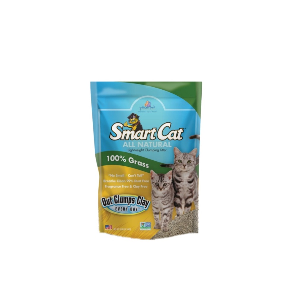 沛茲寵物【寵物先鋒 PioneerPet 聰明貓高粱貓砂】SmartCat 凝結砂 高粱砂 可分解 貓砂 貓 10lb-細節圖2