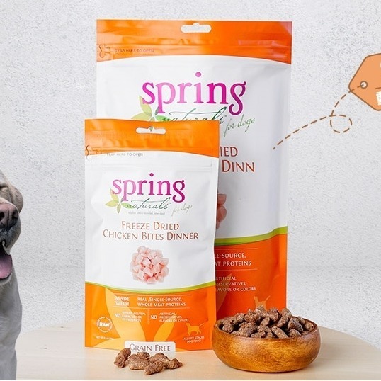 沛茲寵物【曙光 Spring 冷凍乾燥犬用餐食】凍乾 生食 鮮食 美國 主食 狗飼料 狗 飼料 2.5oz 1lb-細節圖2
