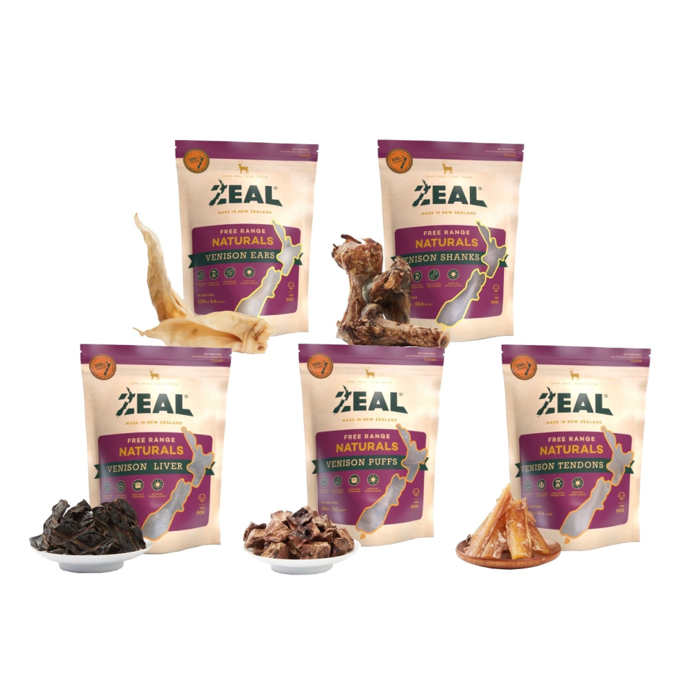 沛茲寵物【真致 Zeal 犬用鹿肉風乾零食】Venison 天然 鹿小腿 鹿腱 鹿肝 鹿耳朵 紐西蘭 狗零食 狗 零食-細節圖2