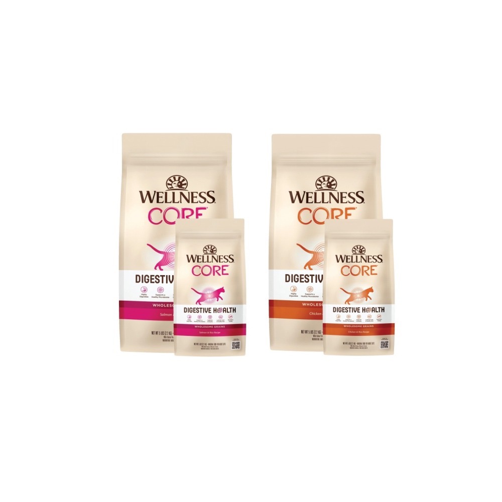 沛茲寵物【寵物健康 Wellness 貓用Core腸胃飼料】天然糧 美國 主食 貓飼料 貓 飼料 5lb 11lb-細節圖2