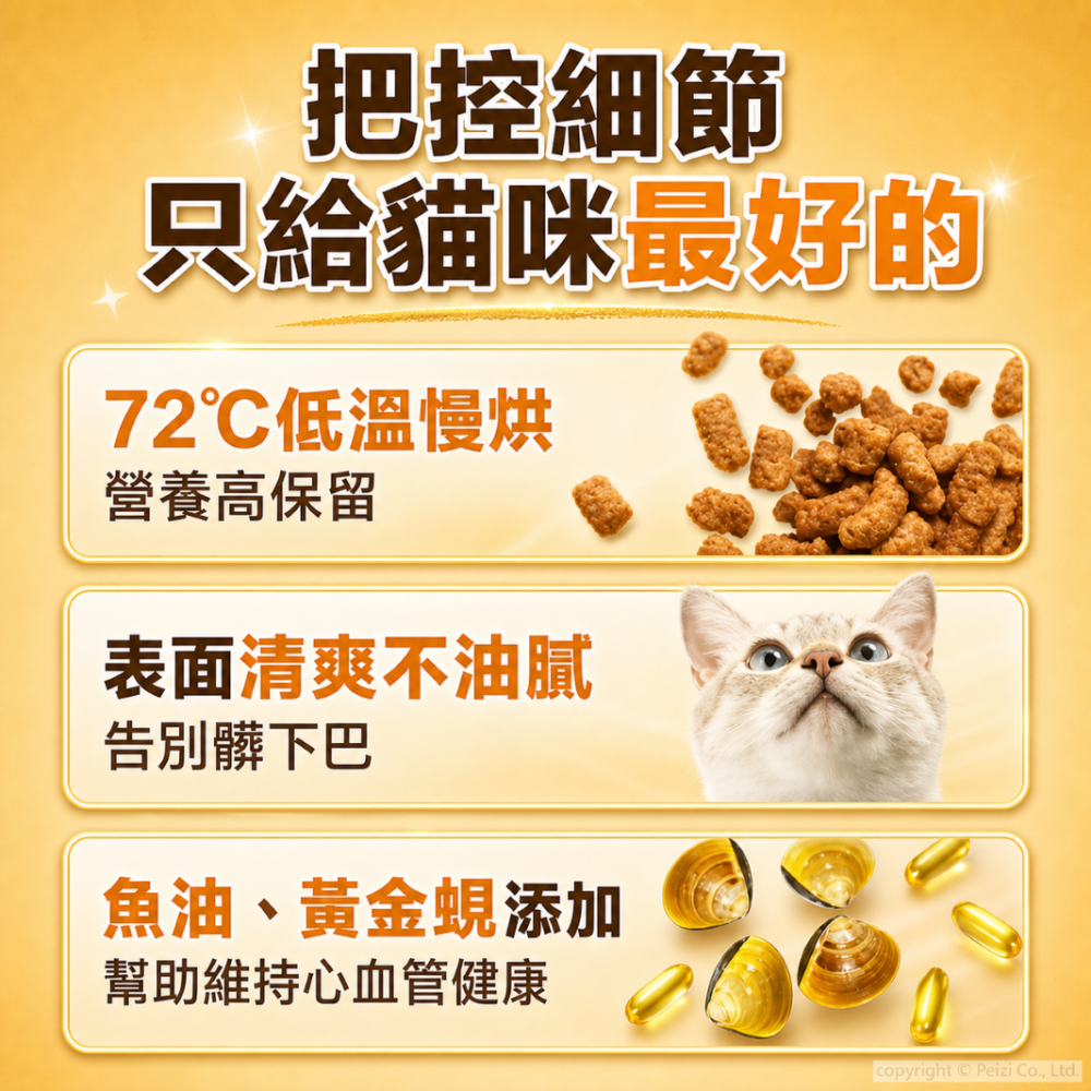 沛茲寵物【怪獸部落 LitoMON 貓用無穀鮮肉糧 250g】無穀 低溫烘焙 台灣 貓飼料 貓 飼料-細節圖6