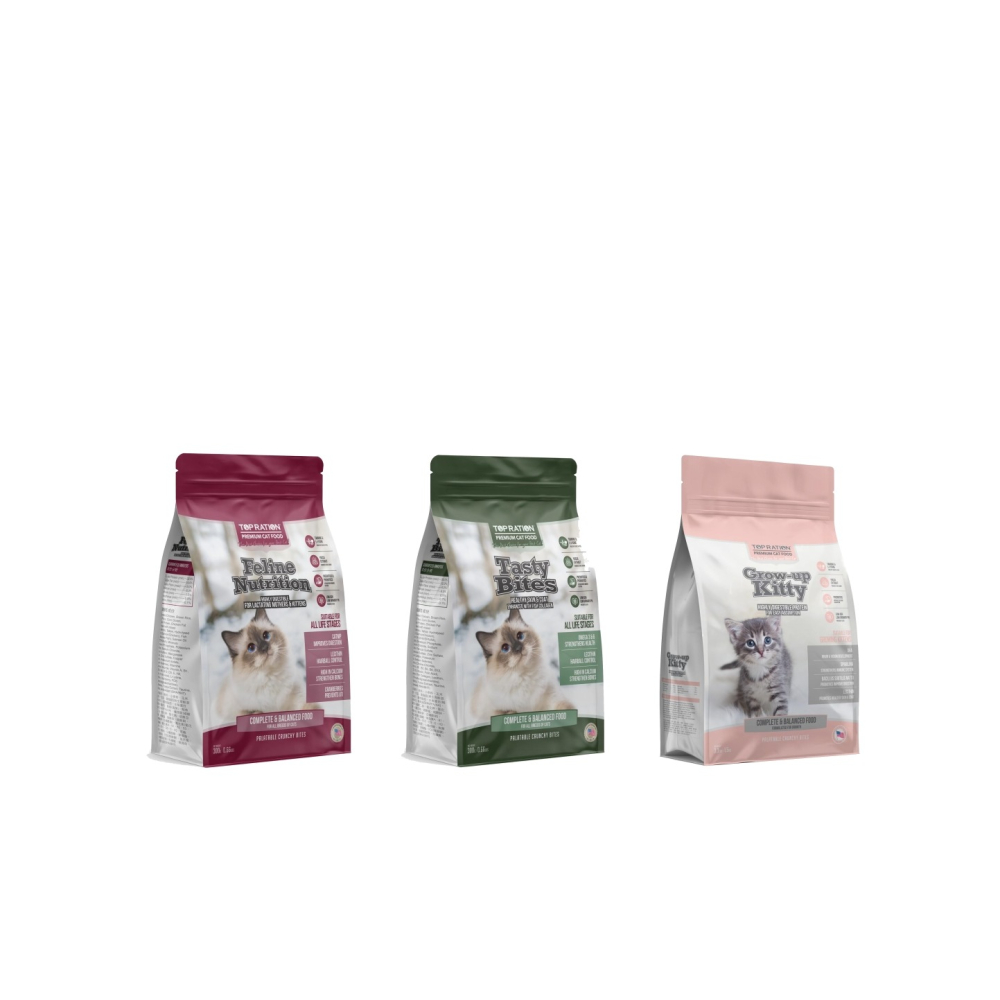 沛茲寵物【美式優選 TOP RATION 貓用飼料 300g】平價 主食 台灣 貓飼料 貓 飼料-細節圖2