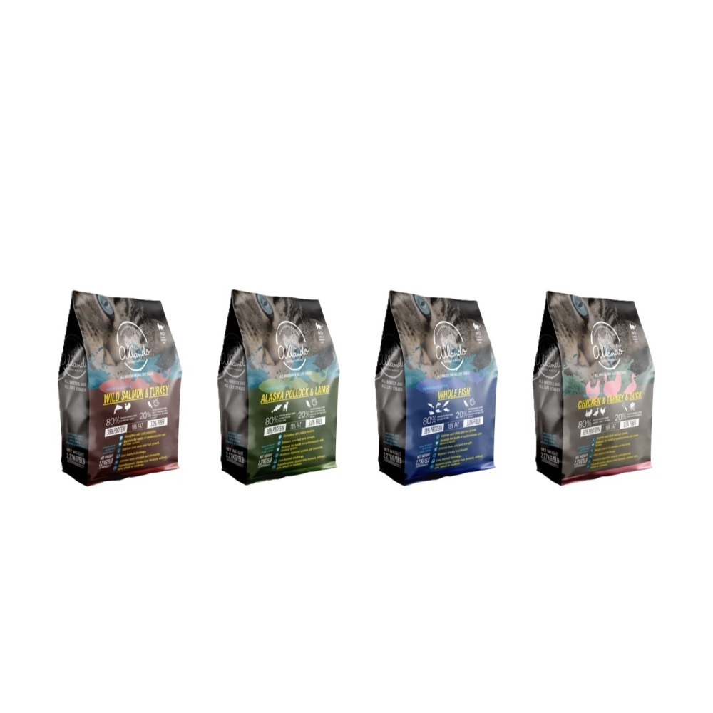 沛茲寵物【奧藍多 allando 貓用無穀飼料 60g 400g】羊肉  雞肉 奧蘭多 台灣 貓飼料 貓 飼料-細節圖2