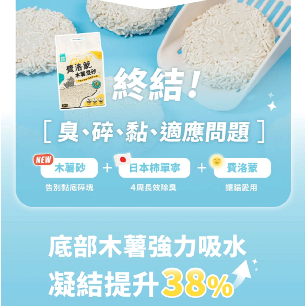 沛茲寵物【怪獸部落 LitoMOM 費洛蒙木薯混砂】費洛蒙 除臭 木薯砂 豆腐砂 中國 貓砂 貓 砂-細節圖4