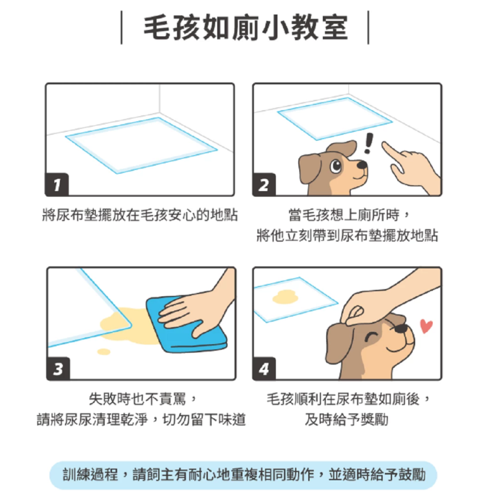 沛茲寵物【汪喵星球 DogCatStar 超瞬吸尿布墊】尿片 尿墊 尿布 尿布墊 經濟包 裸包 S M L-細節圖6
