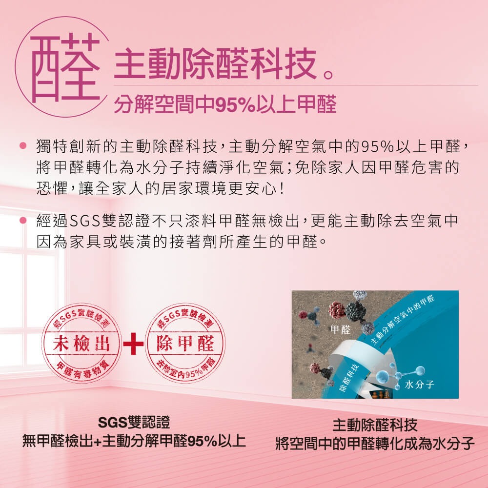 【Dulux 得利塗料】A767寶貝護敏乳膠漆 1公升裝丨水性丨A767丨寶貝漆丨乳膠漆丨得利丨767丨室內面漆-細節圖5