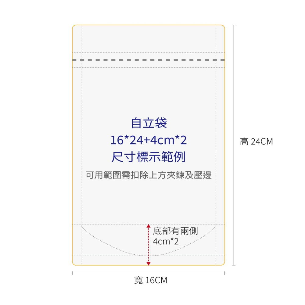 【包裝好事多】100入 立袋 磨砂 霧面 封口袋 夾鏈袋 包裝袋 直立 包裝立袋 分裝袋 牛軋糖 堅果袋 餅乾袋 糖果袋-細節圖2