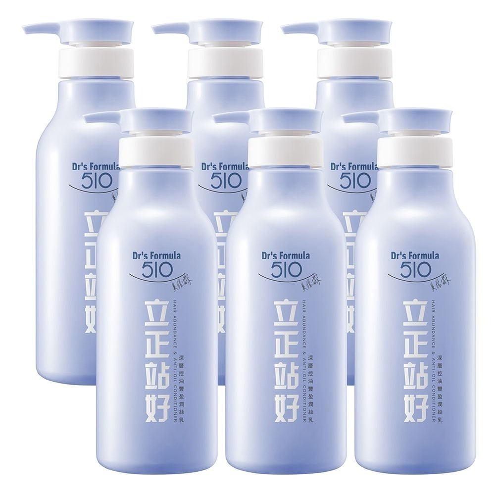 《台塑生醫》Dr s Formula 510立正站好深層控油豐盈潤絲乳550g (3入/6入)-細節圖2