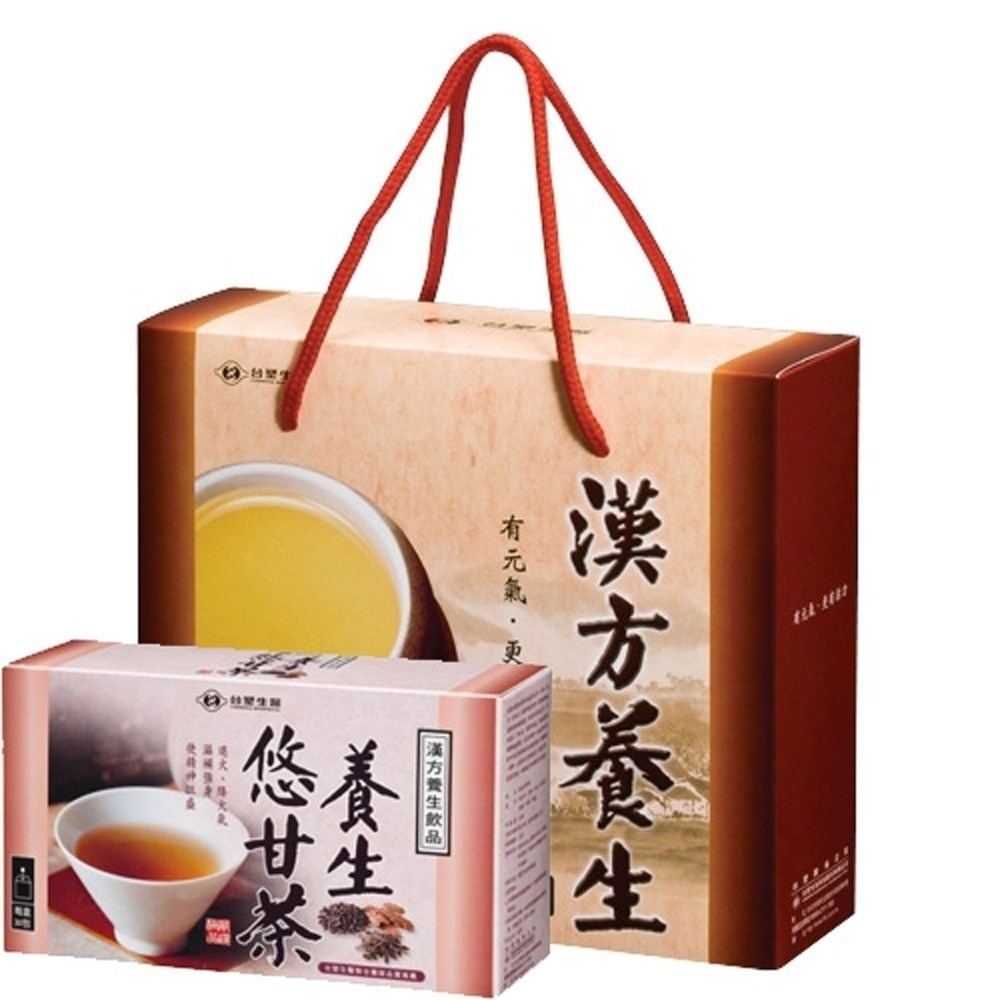 【台塑生醫】養生悠甘茶禮盒(30包/盒)(2盒/4盒)-細節圖2