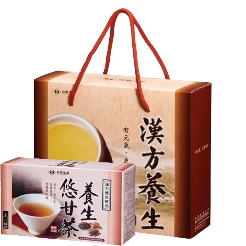 【台塑生醫】養生悠甘茶禮盒(30包/盒)(2盒/4盒)-細節圖2