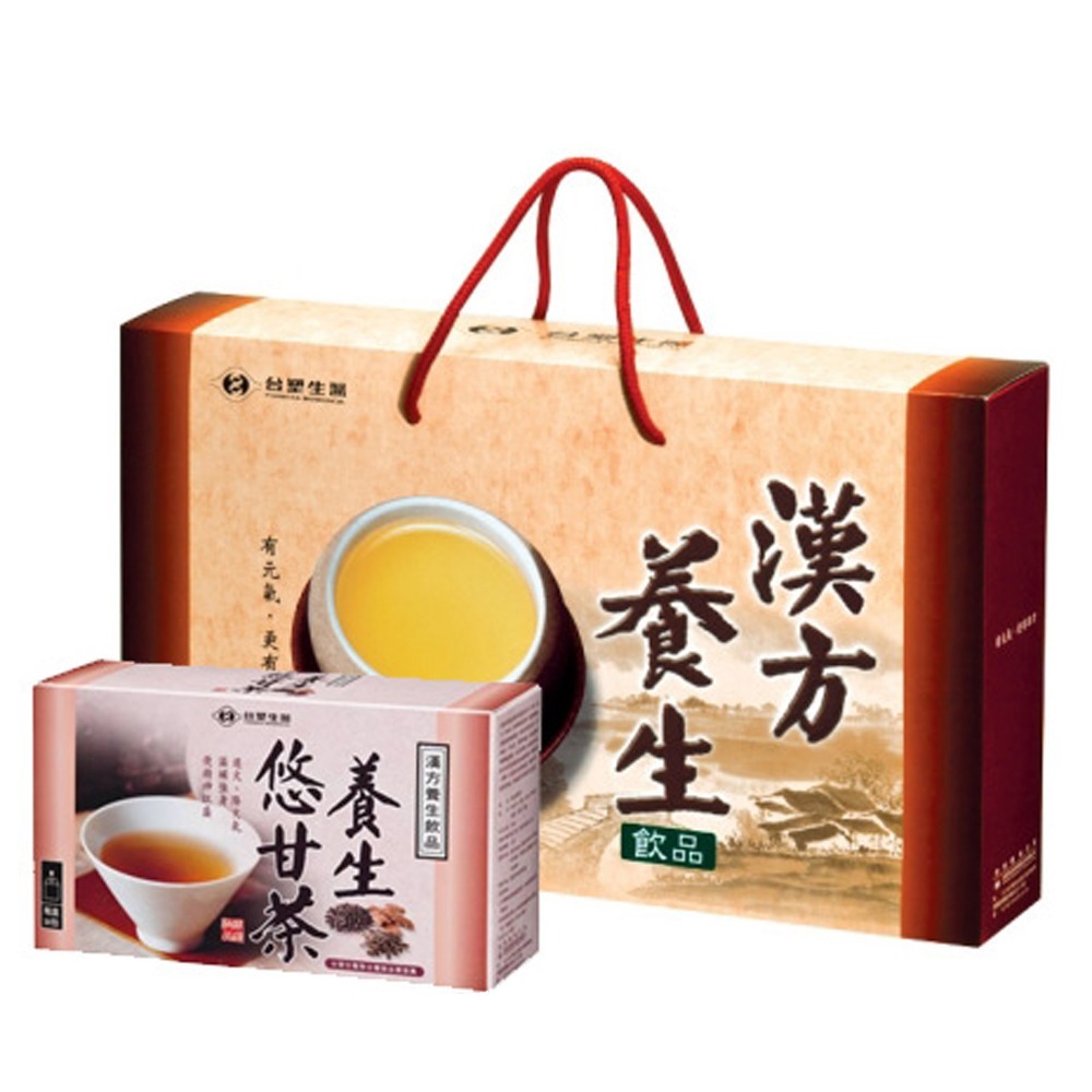 【台塑生醫】養生悠甘茶禮盒(30包/盒)(2盒/4盒)-規格圖3