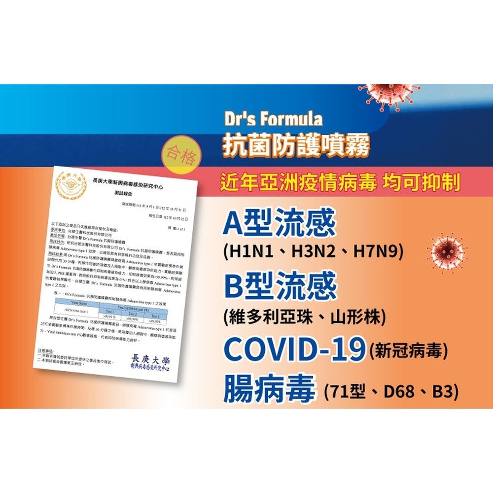 《台塑生醫》Dr s Formula抗菌防護噴霧大瓶裝補充瓶(1kg) (6入)-細節圖4