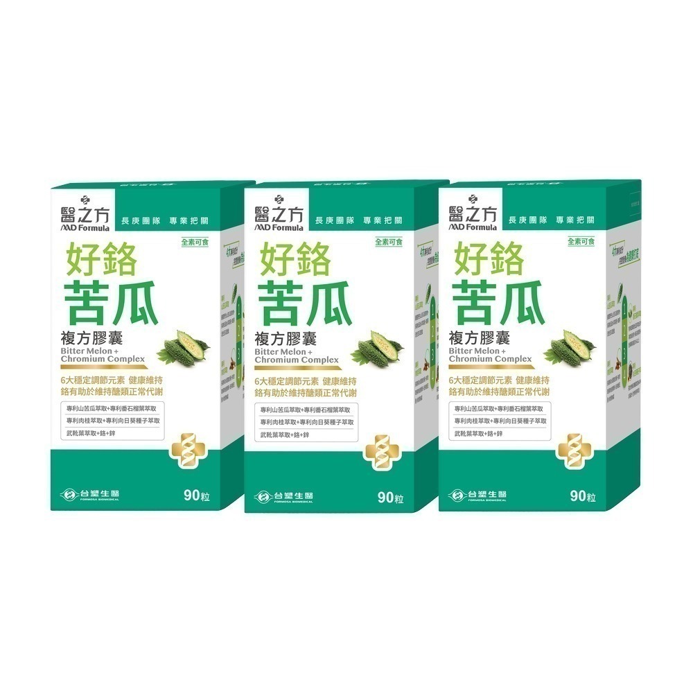 【台塑生醫】好鉻苦瓜複方膠囊(90粒/瓶) (1瓶/2瓶/3瓶/5瓶)-細節圖4