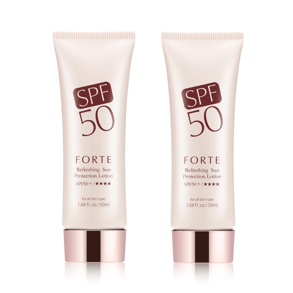 【FORTE】超輕透水感防曬凝乳50ml SPF50+/ ★★★★ 1入2入/組-規格圖1