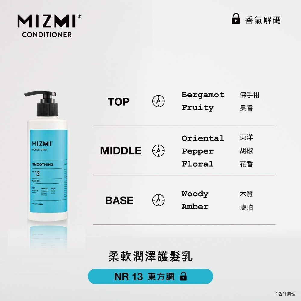 MIZMI(強韌修護/柔軟潤澤)護髮乳330ml 任選3入/4入/6入/12入-細節圖7