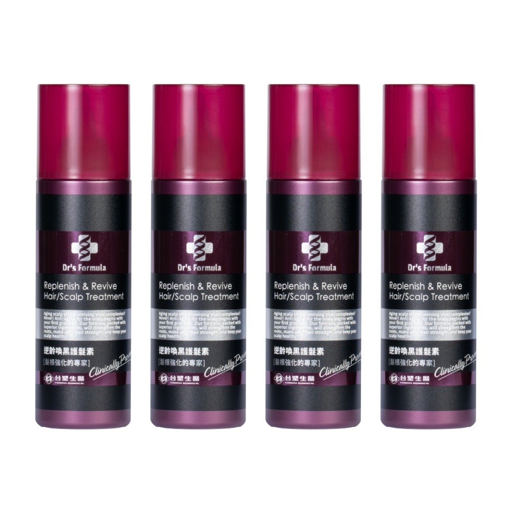 《台塑生醫》Dr’s Formula逆齡喚黑護髮素(升級版)300g*3入/4入/6入/12入-規格圖3