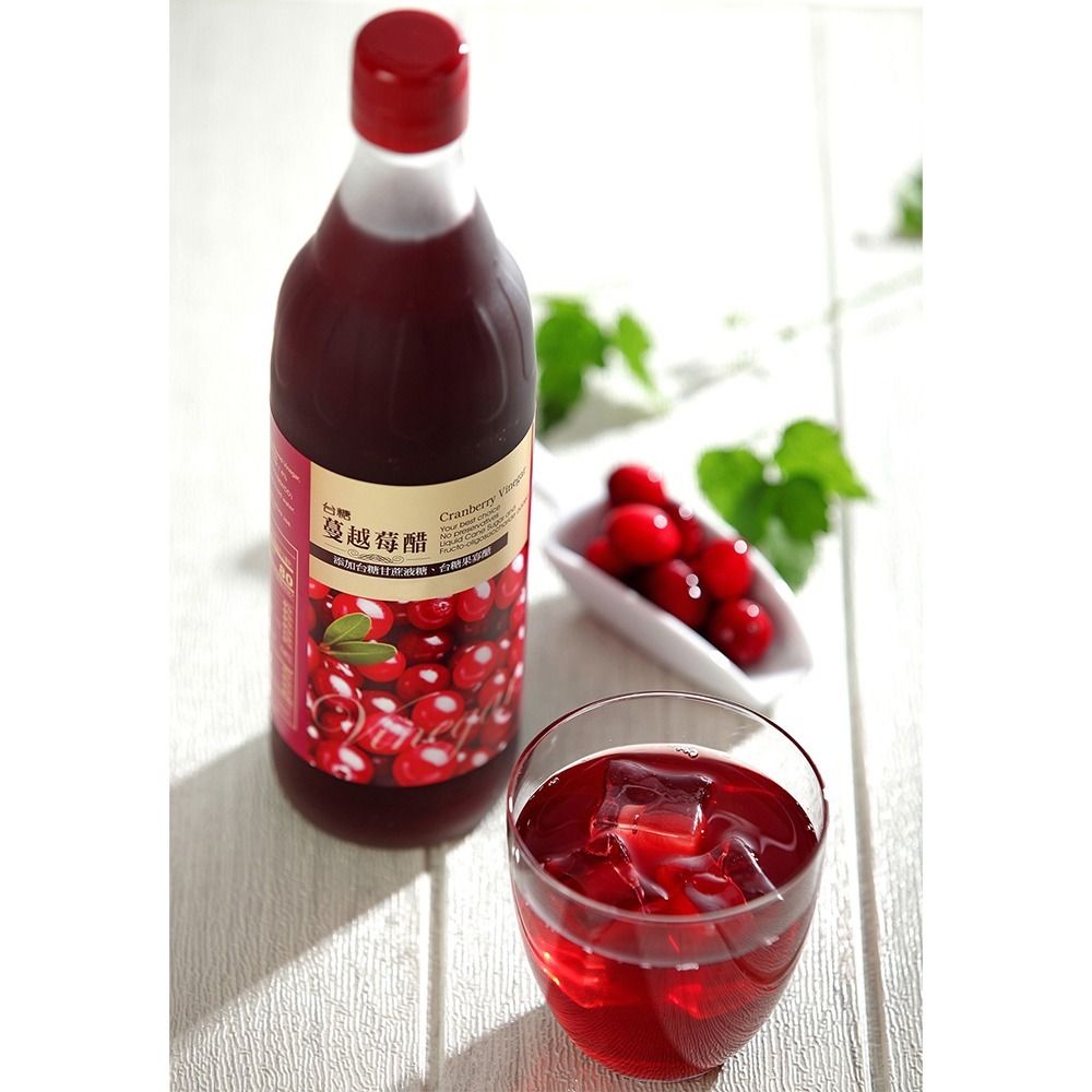 【台糖】蔓越莓醋600ml(6瓶/組)-細節圖3