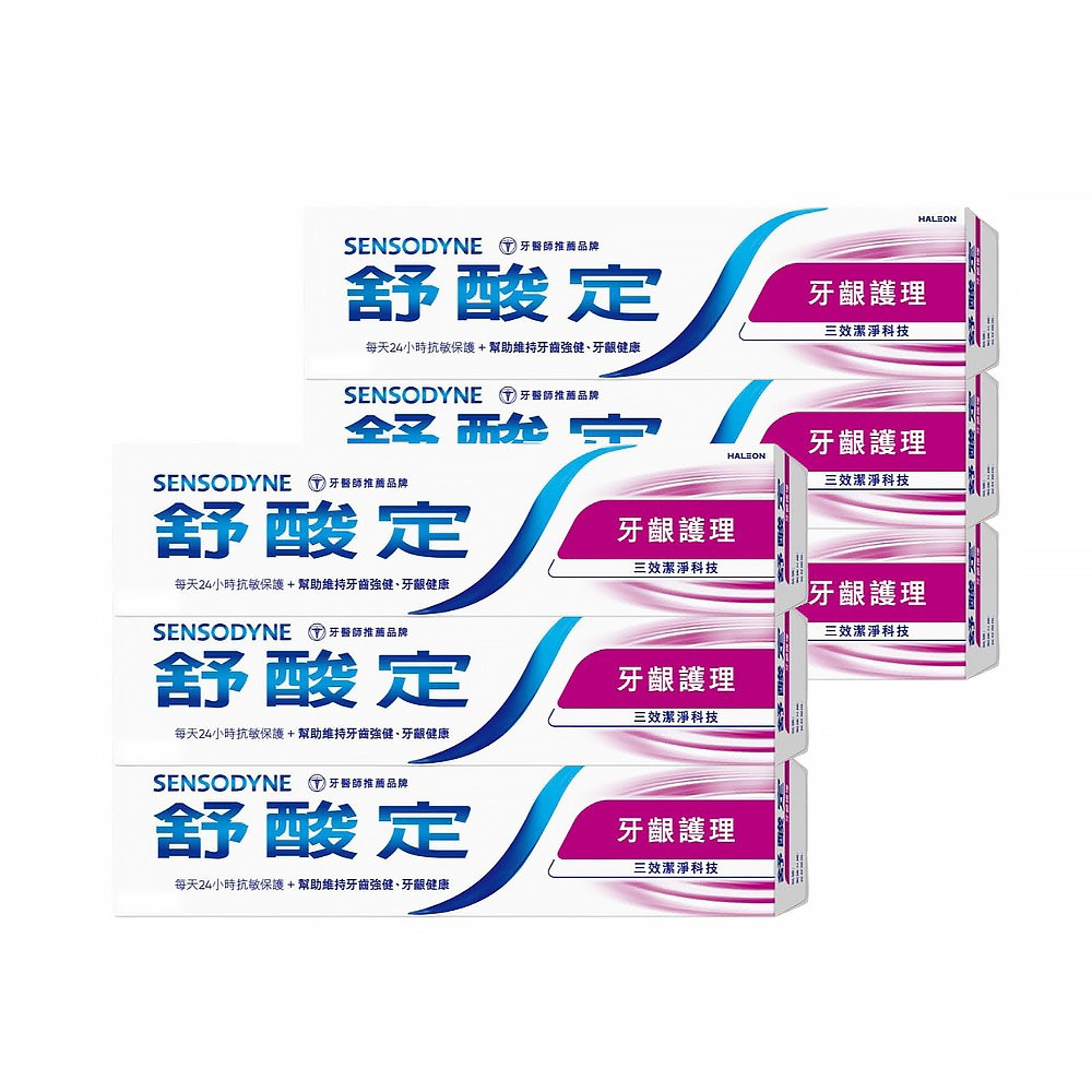 【SENSODYNE 舒酸定】長效抗敏牙膏-牙齦護理160g /3入/6入/12入/24入-規格圖2