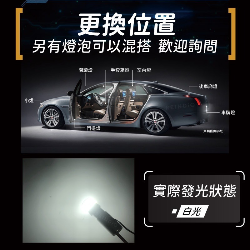 【馴光一年保固】BA9S LED 室內燈 閱讀燈 車頂燈 車內燈 小燈 h6w altis focus 12v 24v-細節圖6