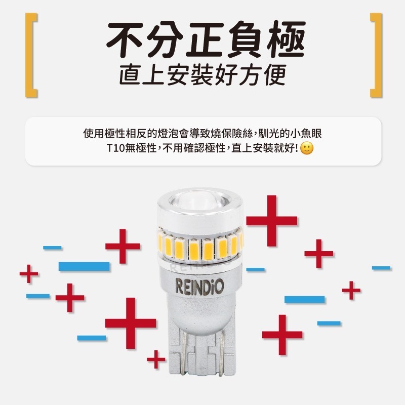 【馴光 五色 一年保固】T10 小魚眼 小燈 LED 定位燈 室內燈 閱讀燈 W5W 小炸彈 炸彈燈 Berlingo-細節圖5