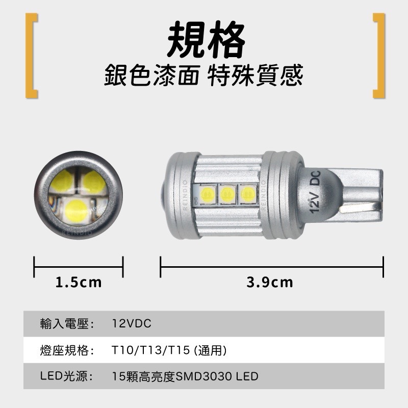 【馴光 驗車可過 一年保固】小尺寸 超亮倒車燈 T15 T16 921 W16W LED倒車燈 尾燈 流氓倒車燈 爆亮-細節圖8