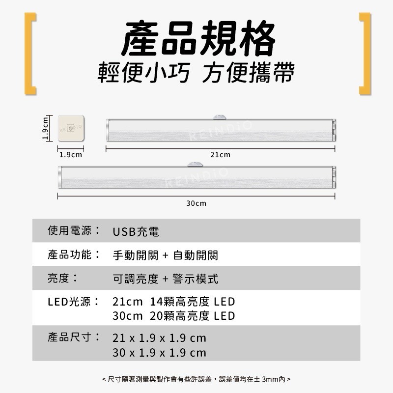 【免運！加強版 台灣出貨】可調光 自動感應 可長亮 機車車廂燈 維修燈 應急燈 緊急照明燈 led感應燈 外出燈-細節圖7