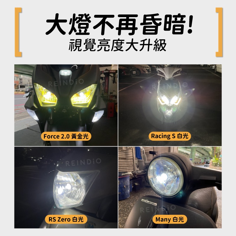 【馴光 一年保固】魚眼大燈 H4 HS1 H17 機車LED大燈 頭燈 機車大燈 摩托車大燈 LED魚眼 透鏡大燈-細節圖2