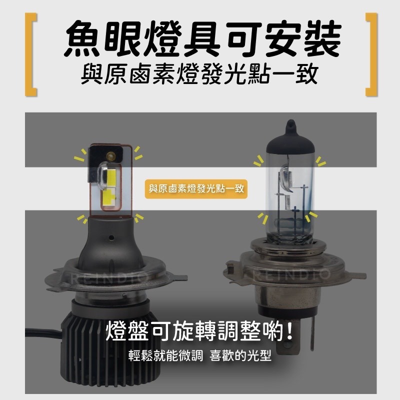 【無外掛盒更好裝】H4 H7 H11 H16 9005 9006 9012 LED 日行燈 霧燈 大燈 頭燈 大鴨-細節圖6