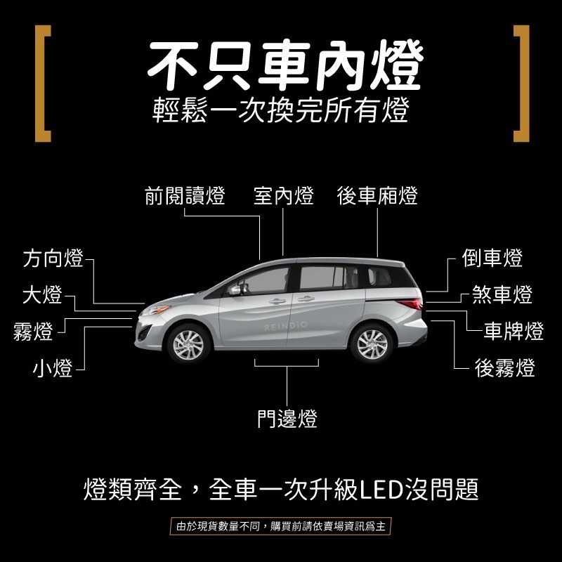 【馴光 一年保固】馬5 室內燈 閱讀燈 後車廂燈 車內燈 馬自達 led 行李廂燈 車牌燈 馬自達5 Mazda 5-細節圖6