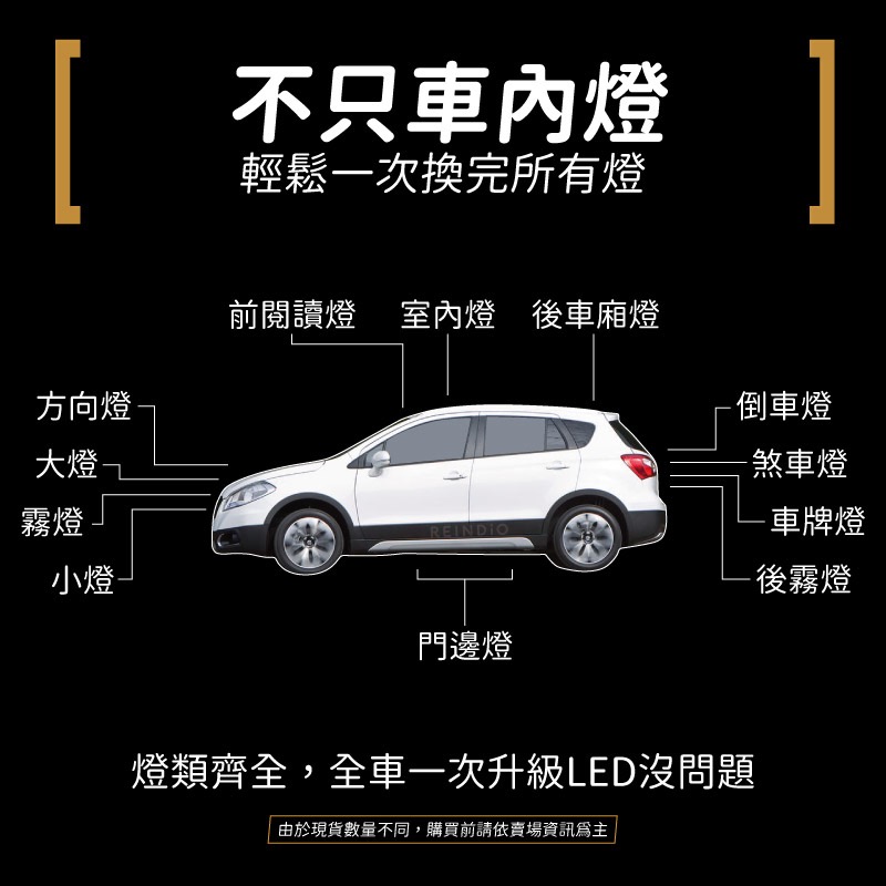 【馴光一年保固】Sx4 室內燈 閱讀燈 後車廂燈 車內燈 led 行李廂燈 車牌燈 車頂燈 sx4 crossover-細節圖8