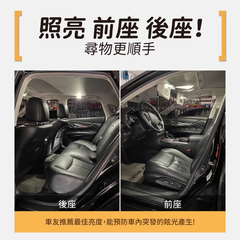 【馴光 一年保固】M25 室內燈 閱讀燈 後車廂燈 遮陽板燈 led 行李箱燈 車門燈 門邊燈 車牌燈 牌照燈 化妝燈-細節圖2