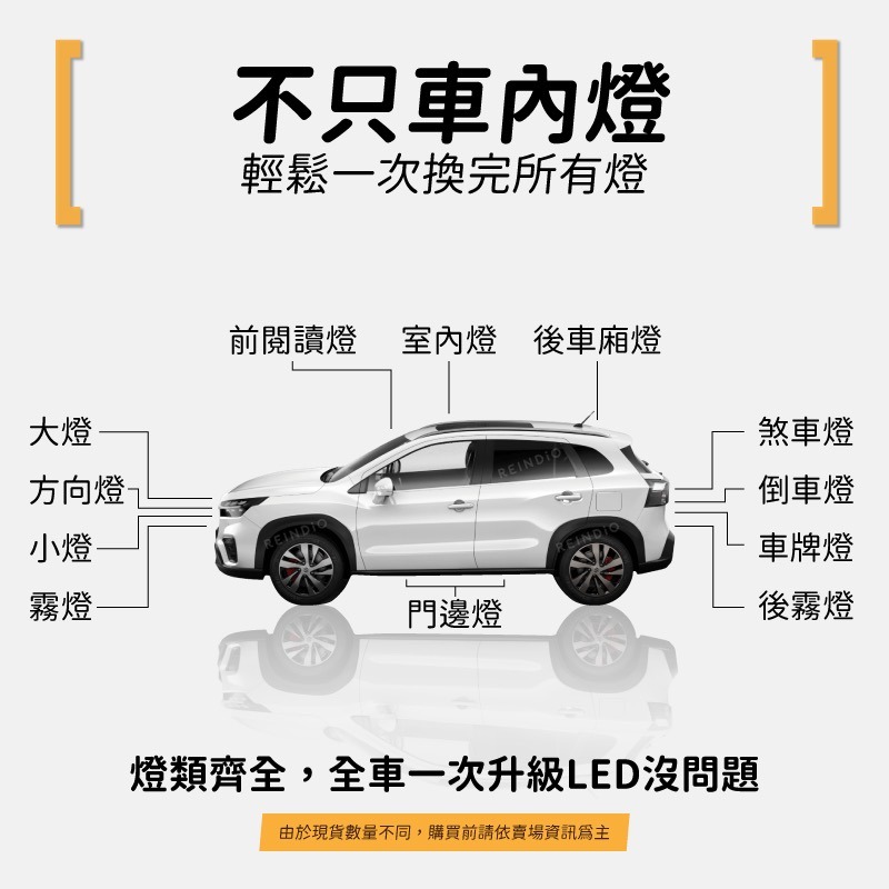 【馴光 一年保固】S Cross 室內燈 閱讀燈 後車廂燈 車內燈 led 行李廂 車牌燈 車頂燈 鈴木 sx4 改款-細節圖7