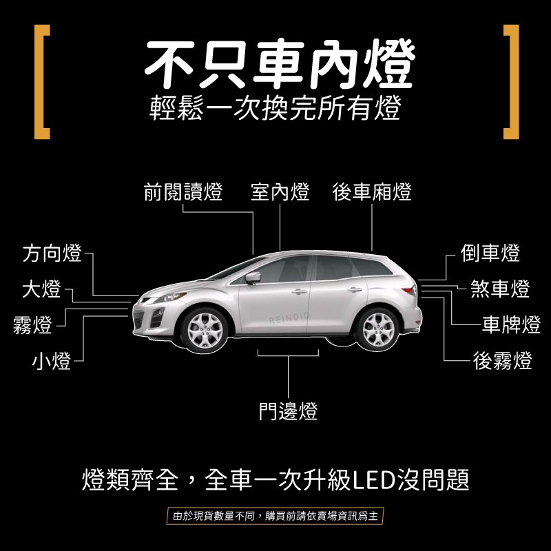 【馴光 一年保固】CX7 室內燈 閱讀燈 後車廂燈 車內燈 馬自達 led 行李廂燈 車牌燈 牌照燈 地圖燈 CX-7-細節圖7