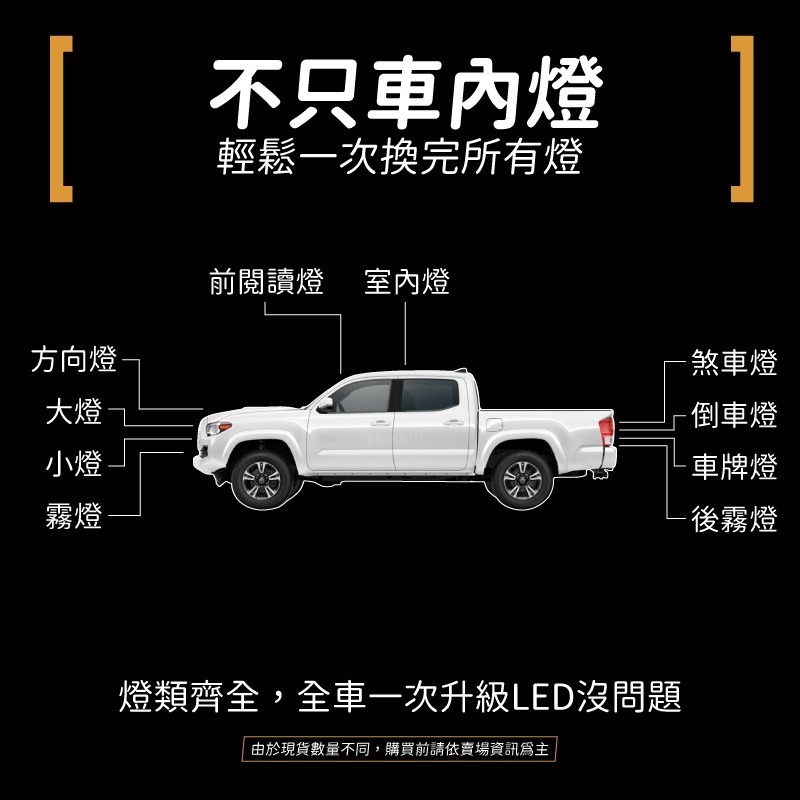 【馴光 一年保固】Tacoma 室內燈 閱讀燈 車內燈 led 化妝燈 遮陽板 車牌燈 牌照燈 皮卡 豐田皮卡 地圖燈-細節圖6